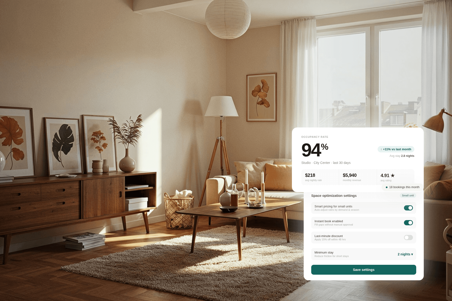 Little rentals, big potential: how to maximize small spaces for higher occupancy