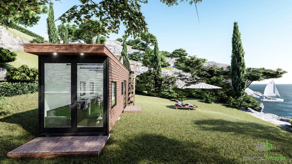 How a school project turned into a thriving tiny home rental business
