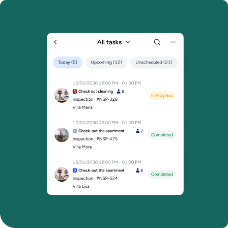Manage every reservation in one place