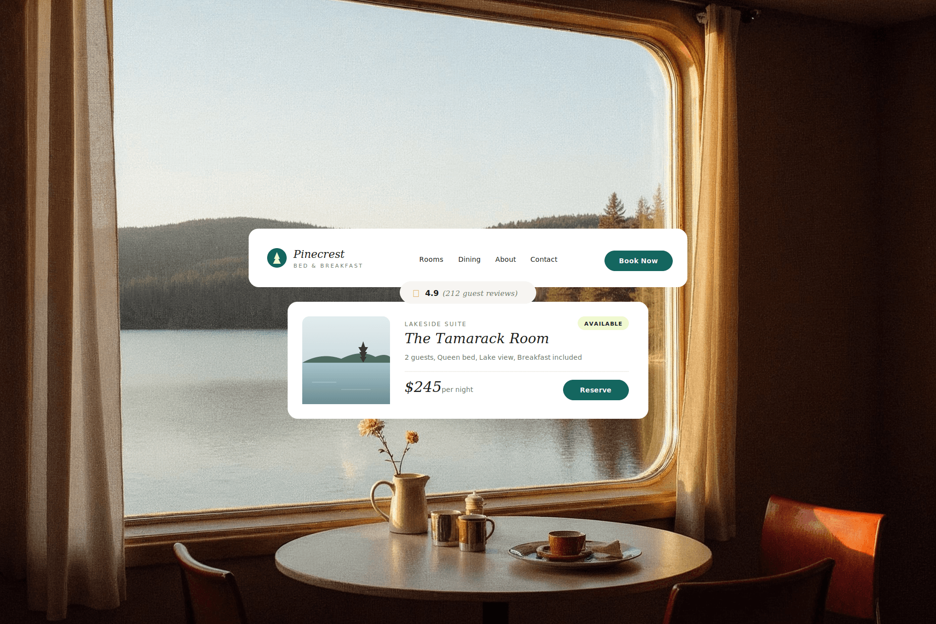 Bed and breakfast website design: 10 tips to increase direct bookings