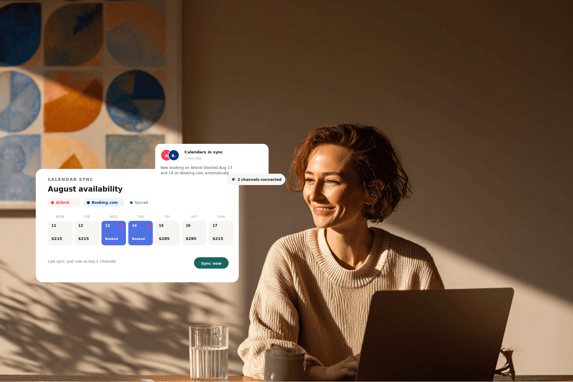 How to sync Booking.com and Airbnb calendars