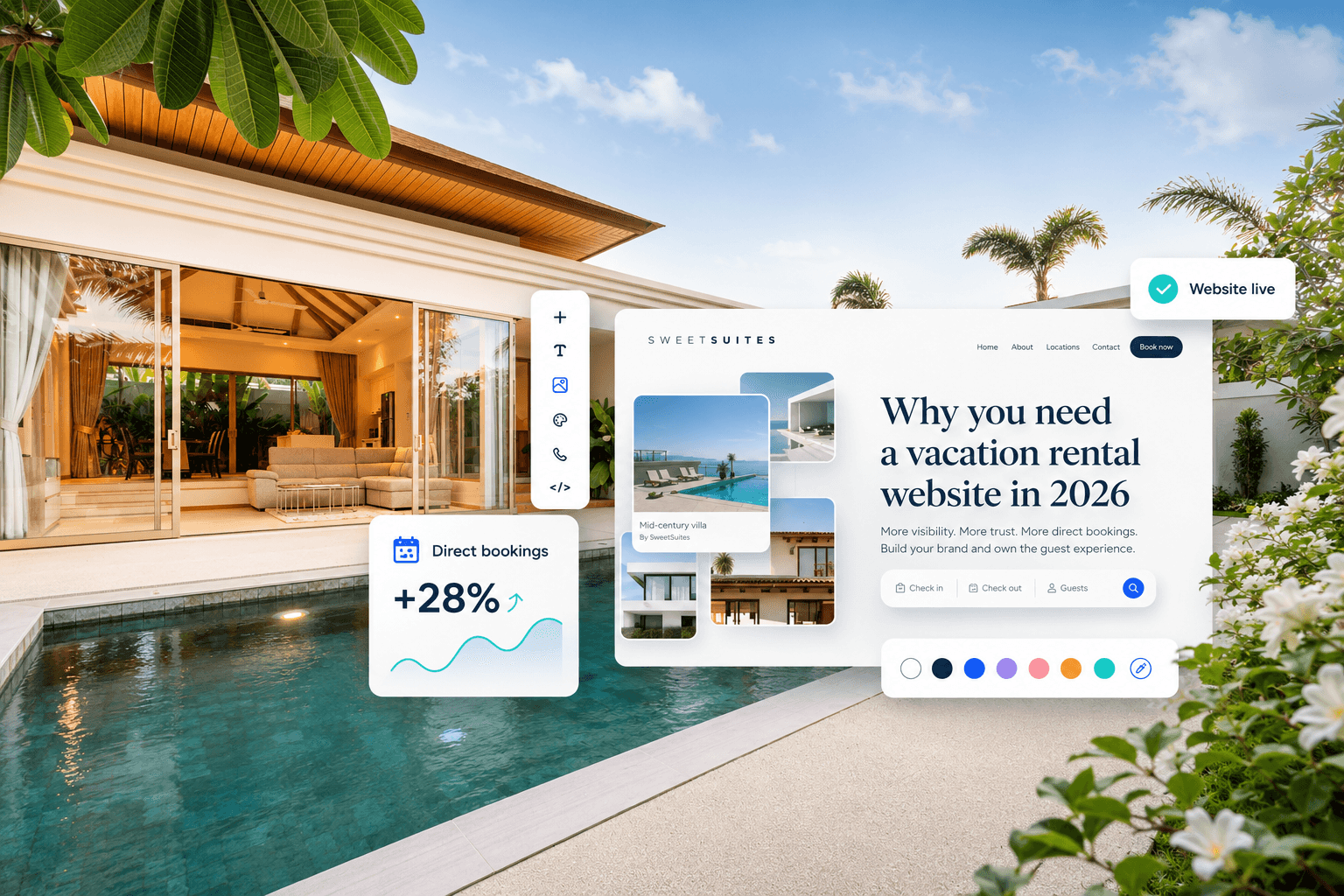 Why you need a vacation rental website in 2026