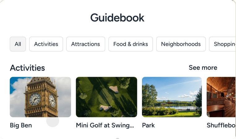 Perfect the guest stay