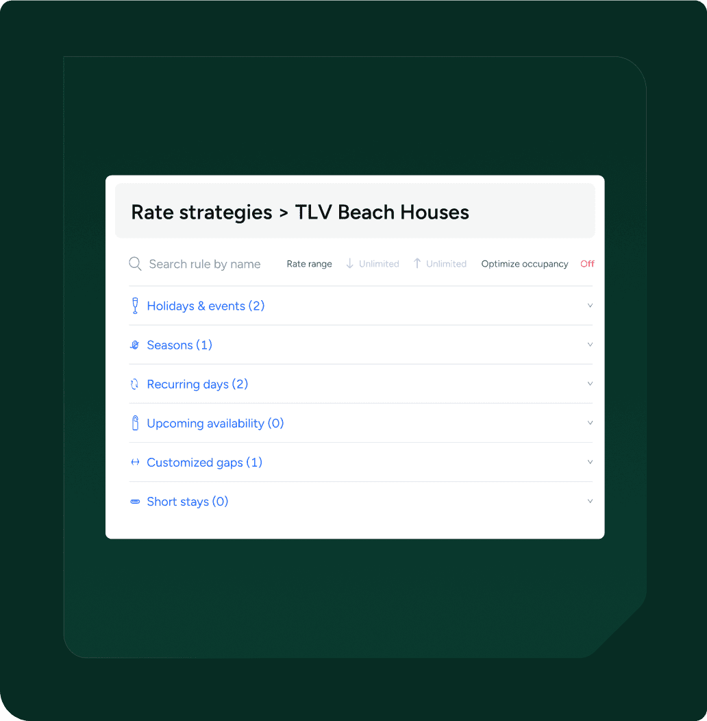 Robust Rate Strategies