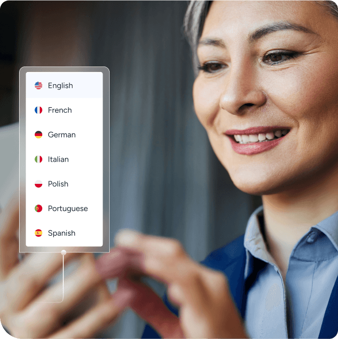 Multi-language support